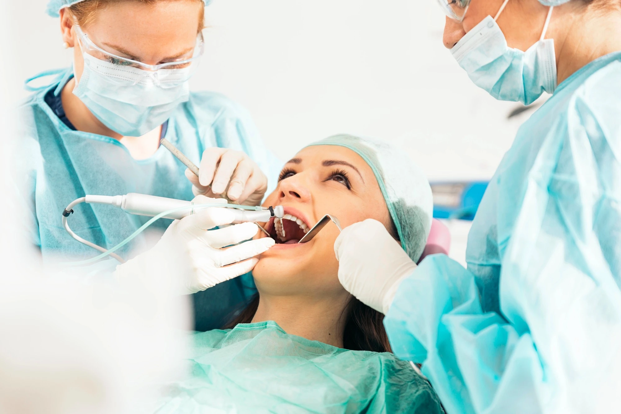 oral surgery montgomery county patient undergoing oral surgery